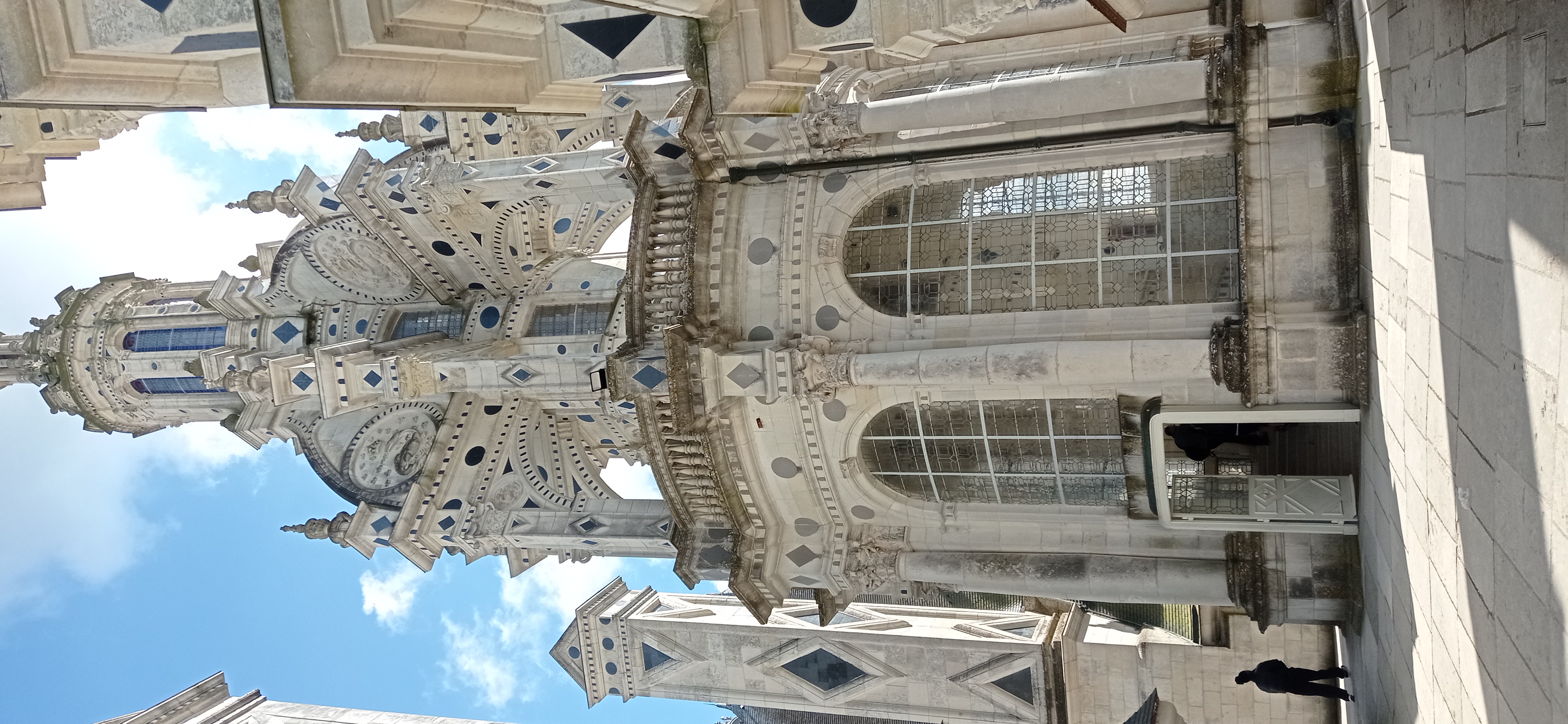 Château de Chambord au dernier étage