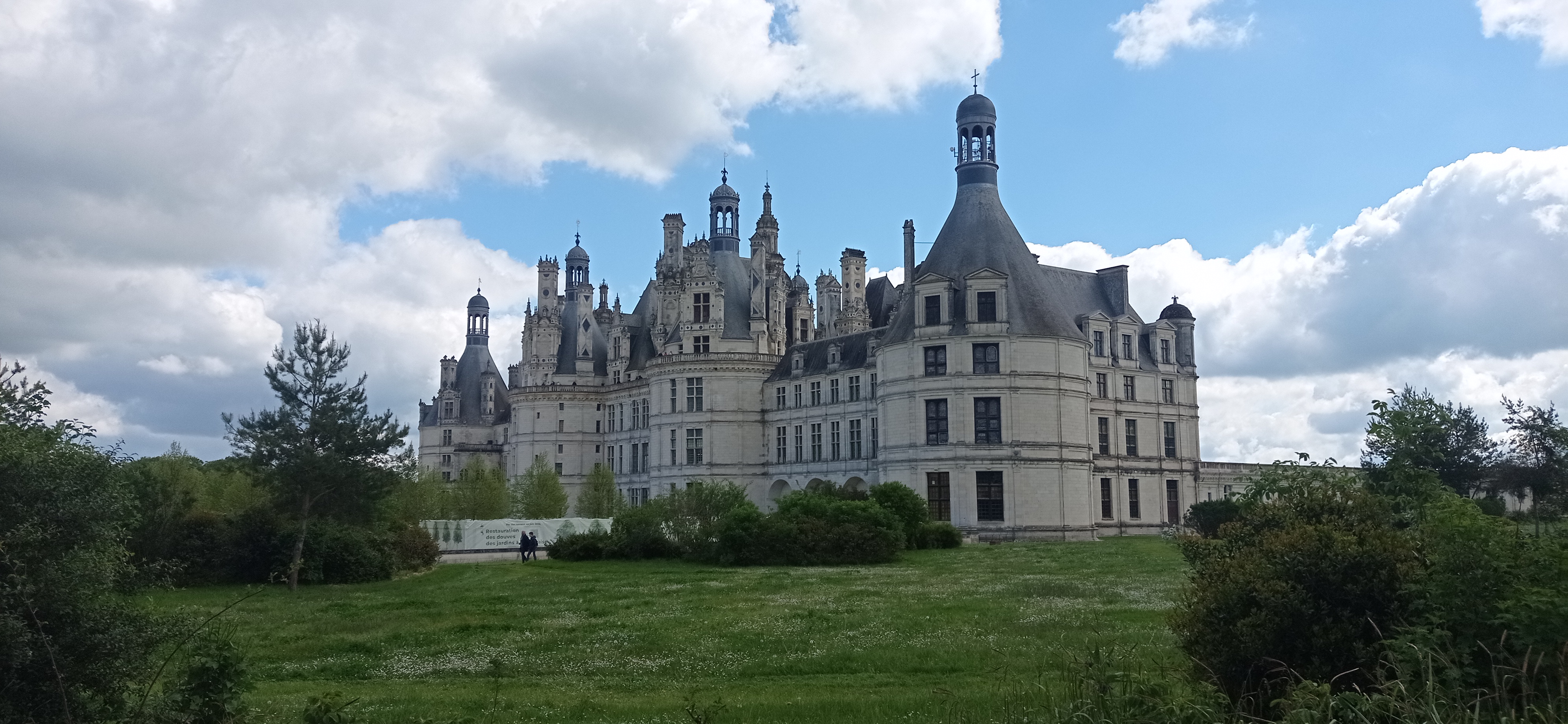 Château de Chambord vue de loin